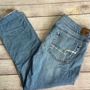 American Eagle Artist Crop Stretch Jeans 12